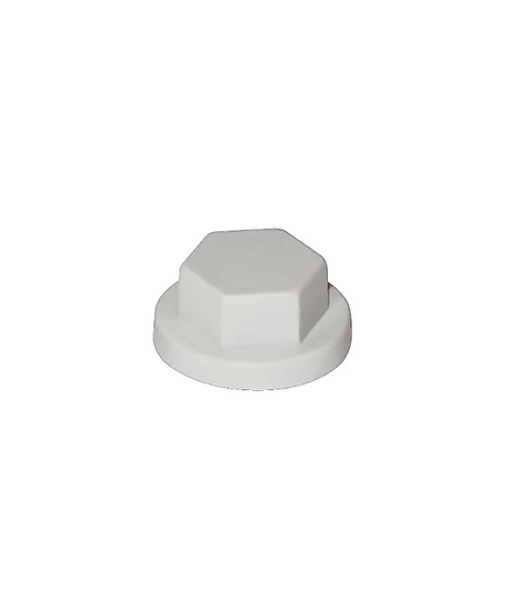 Cappuccio HDPE Colorato per Viti TER Chiave 8 RAL 9002 Bianco Grigiastro