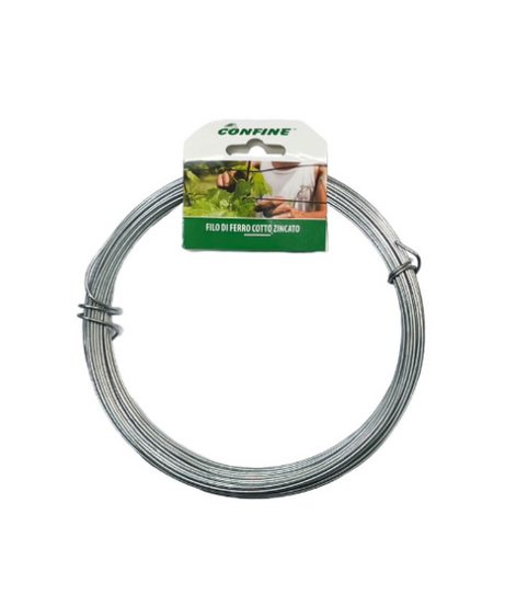 Confine FILO DI FERRO COTTO ZINCATO Ø filo mm.1,00 mt. 27