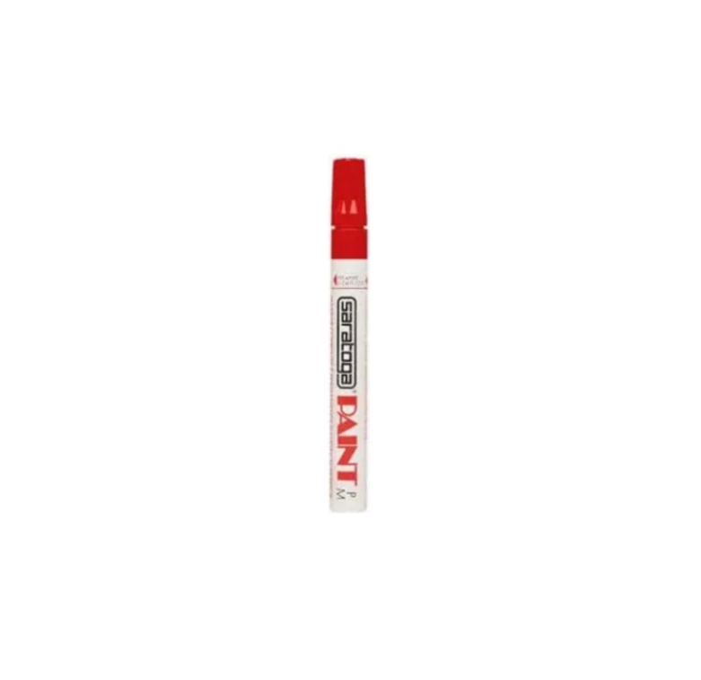 Faren Pennarello Paint Rosso Punta 