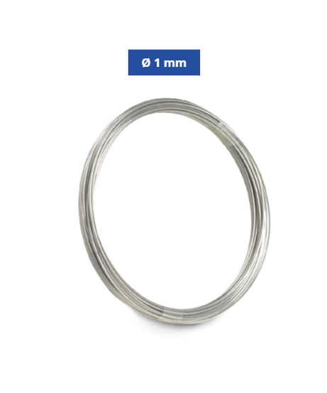 Filo di Acciaio Inox Ø 1 mm – 7 mt