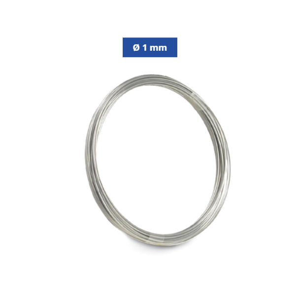 Filo di Acciaio Inox Ø 1 mm – 7 mt