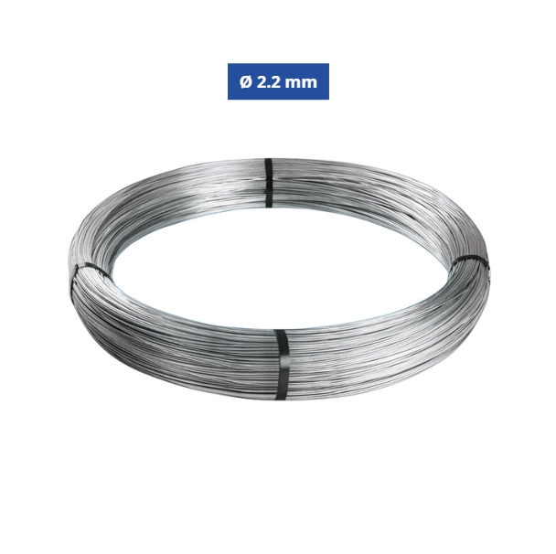 Filo di Ferro Cotto Zincato N°14 Ø 2.2 mm
