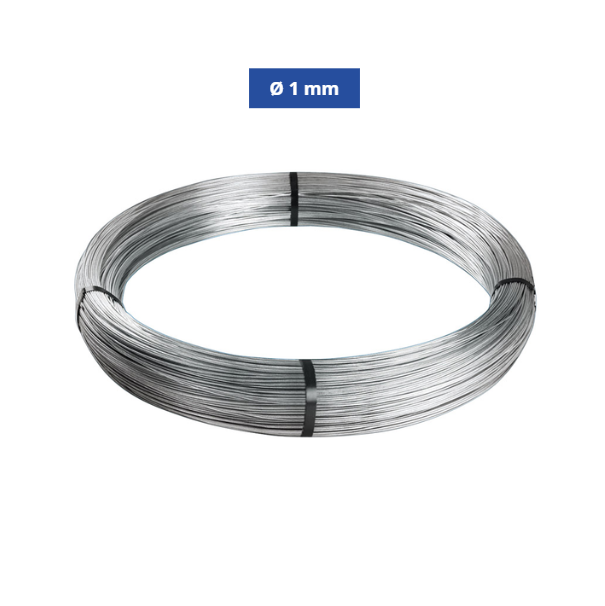 Filo di Ferro Cotto Zincato N°5 Ø 1 mm