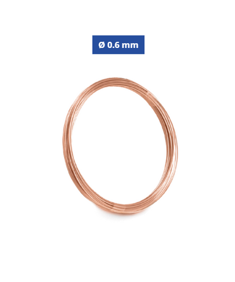 Filo di Rame Cotto Ø 0.6 mm – 20 m