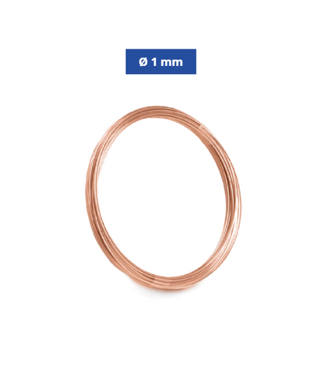 Filo di Rame Cotto Ø 1 mm – 7 m