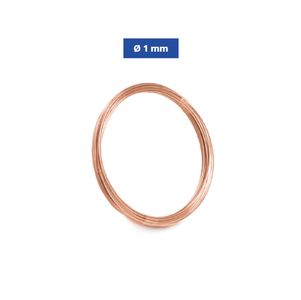 Filo di Rame Cotto Ø 1 mm – 7 m