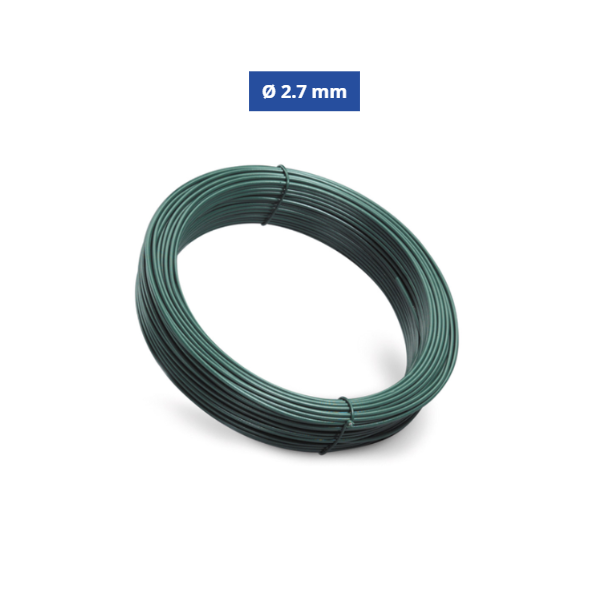 Filo di Tensione Plastificato Ø 2.7 mm – Rotolo 100 mt