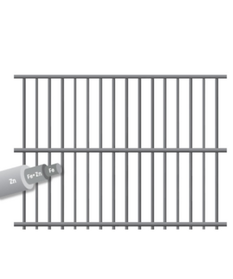 Frigerio RETE PER RECINZIONI ELET/ZINC FIRST FONDOGABBIE maglia mm.75x13 H cm.76