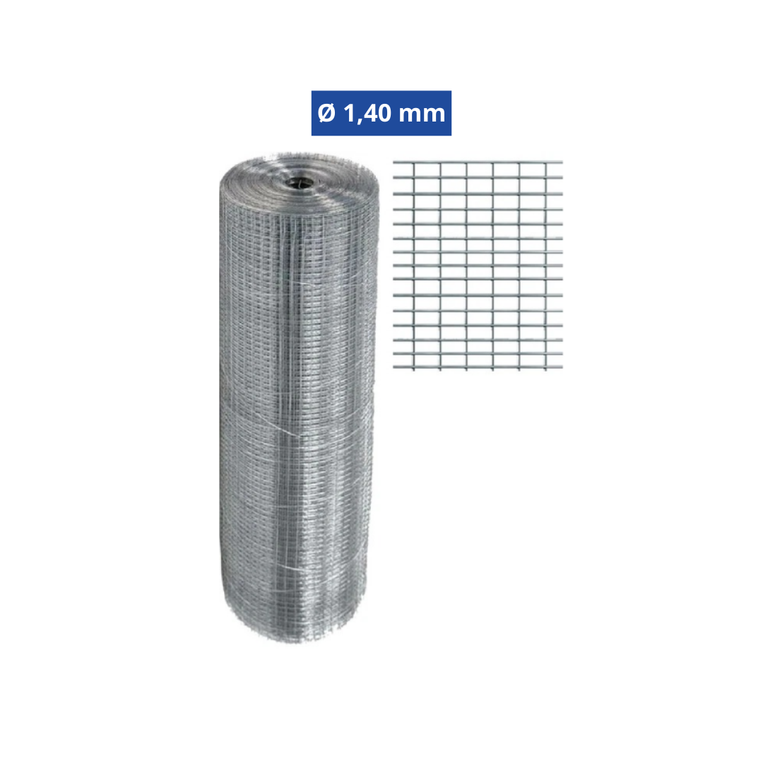 Frigerio Rete Elettrosaldata Zincata 13x25mm Ø 1,40 H 80cm – 25m