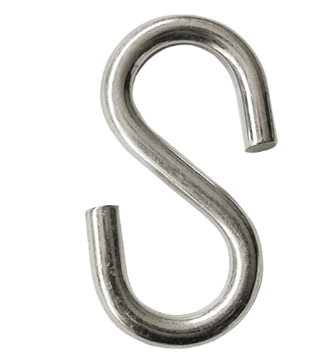 GANCIO A ESSE Ø mm. 3 (1/8)