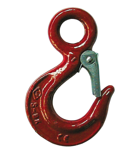 GANCIO DI SOLLEVAMENTO CON SICURA portata kg.3200