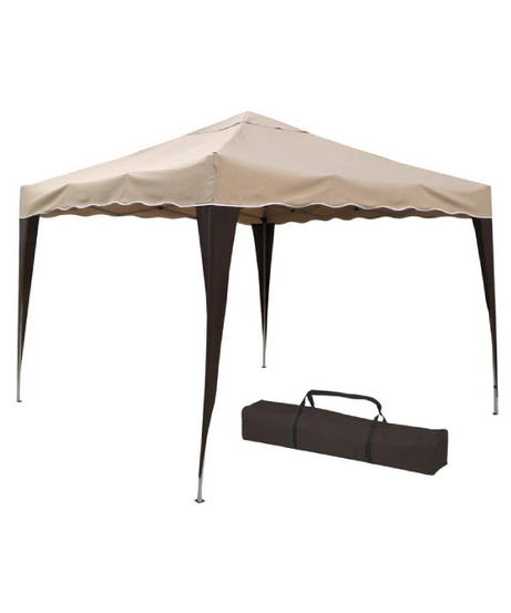 Gazebo Pieghevole Tata Linda 3x3 m – Colore Beige