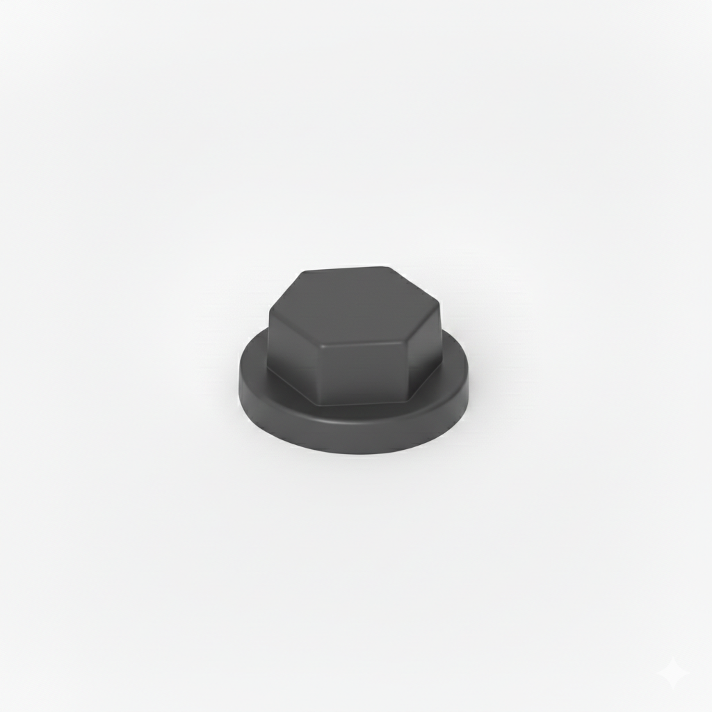 Cappuccio HDPE Colorato per Viti TER Chiave 8 RAL 7024 Grigio Grafite