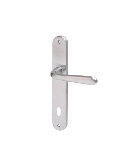 Ghidini Maniglia GM05 Foro Patent Zalor Cromato Satinato