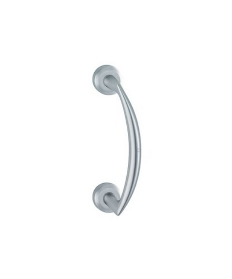 Ghidini Maniglione Cometa OCS – Ottone Cromato Satinato –  18 cm