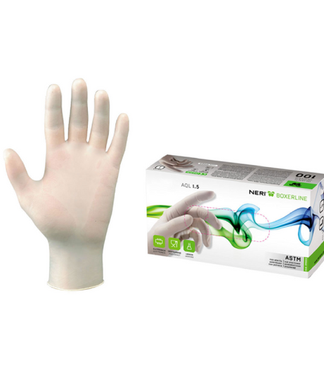 Guanti in lattice ASTM per uso alimentare - Taglia XL - 100 Pz