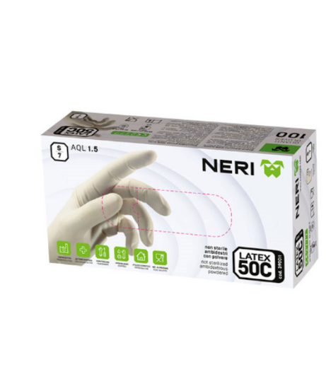 Guanti in lattice per uso alimentare - Taglia XL - 100 Pz