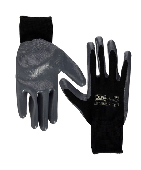Guanti in nitrile foam nero TG 10
