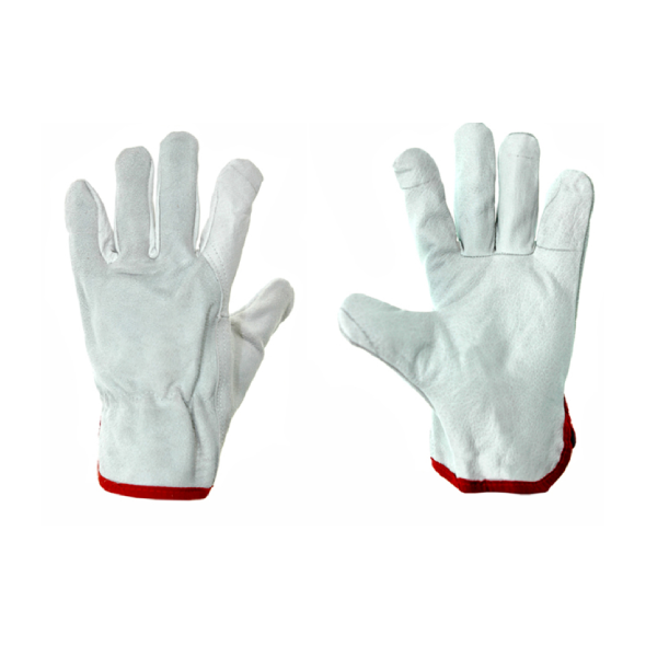 Guanti in pelle bovino dorso crosta - TG 8