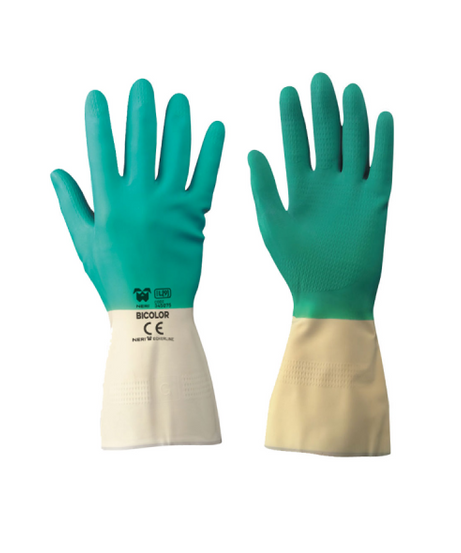 Guanti universali bicolor - TG L