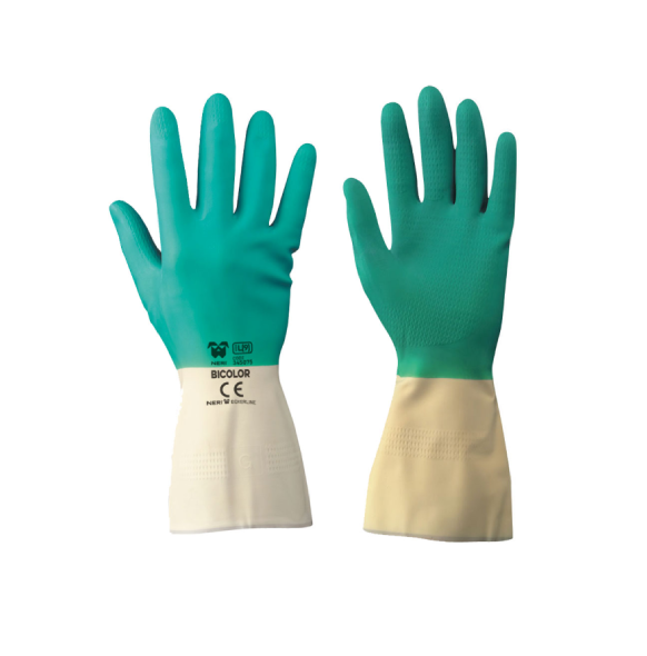 Guanti universali bicolor - TG M