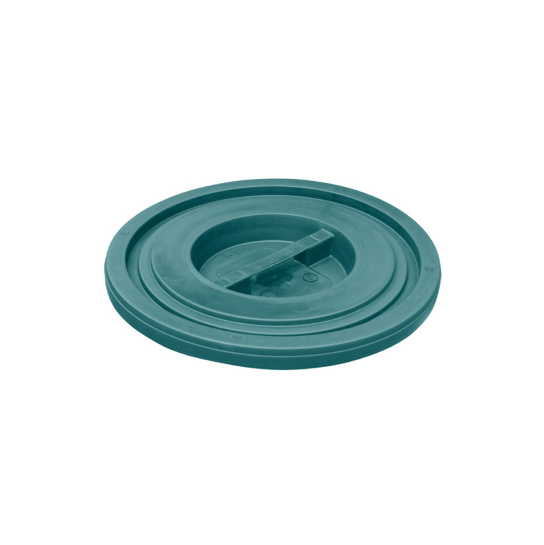 ICS Coperchio per Bidone Sovrapponibile – Lt. 100 – Colore Verde