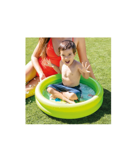 Intex PISCINA TONDA GONFIABILE BABY 2 ANELLI cm. 61x15 h (lt. 15)
