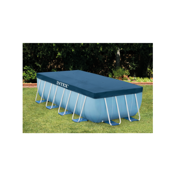 Intex COPRIPISCINA RETTANGOLARE FRAME DELUXE cm. 400_200