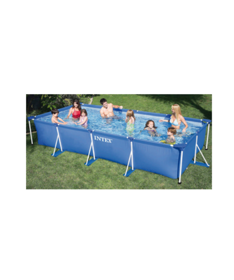 Intex PISCINA RETTANGOLARE FRAME cm. 450_220_84 h