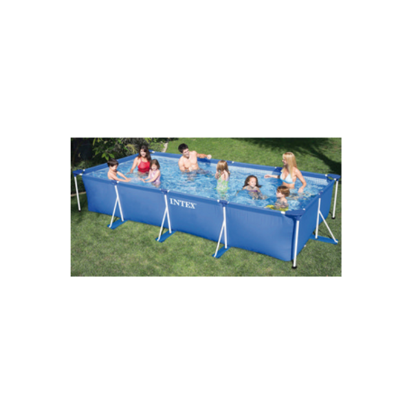 Intex PISCINA RETTANGOLARE FRAME cm. 450_220_84 h
