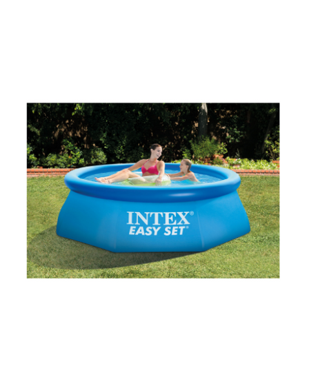 Intex PISCINA TONDA EASY SET AUTOPORTANTE cm. 244_61 h