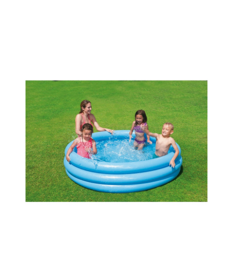 Intex PISCINA TONDA GONFIABILE CRYSTAL BLU cm_147_33_lt_330
