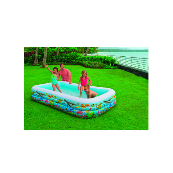  Intex Piscina Gonfiabile Family Tropical cm. 305_183_56 lt. 1.050