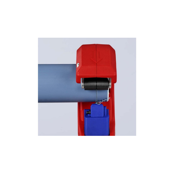 Knipex Tagliatubi DP50 per Tubi in Plastica – Ø 32-50 mm uso