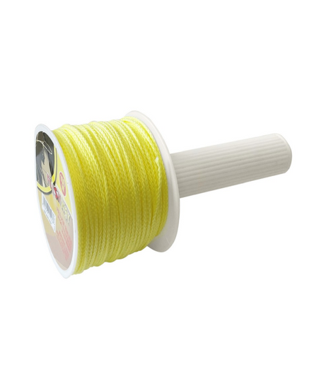 Lenza per Muratore con Manico Girevole 100 m Giallo Fluorescente