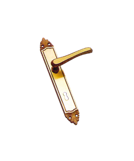 MANIGLIA ATHENA CON PLACCA QUADRO 8 foro Patent - dist. 90
