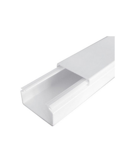 Minicanalina Passacavi Adesiva IP40 – mm. 22x10 – 2 m –  Bianco