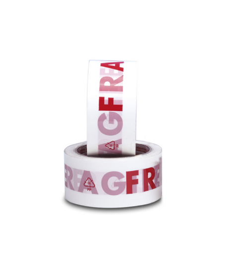 Nastro Adesivo Prestampato “FRAGILE” – 50 mm x 66 m