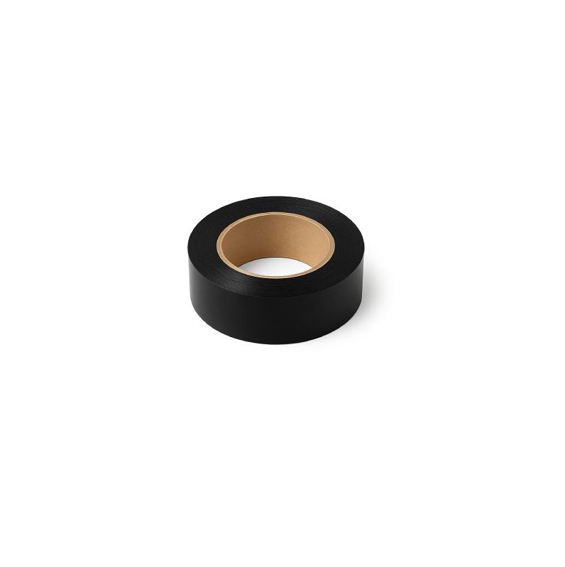 Nastro Adesivo per Tubi Stufa Alte Temperature 40 mm x 9 m – Colore Nero