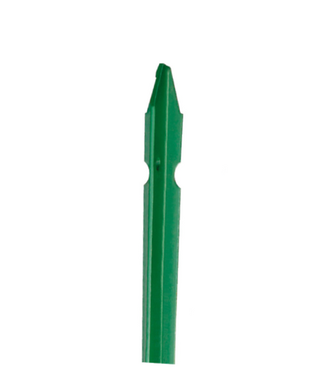 Paletto per Recinzioni Plastificato Verde – H 225 cm – 35x35x3,5 mm