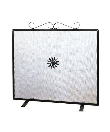 Parascintille per Caminetti in Ferro cm. 60x58 h