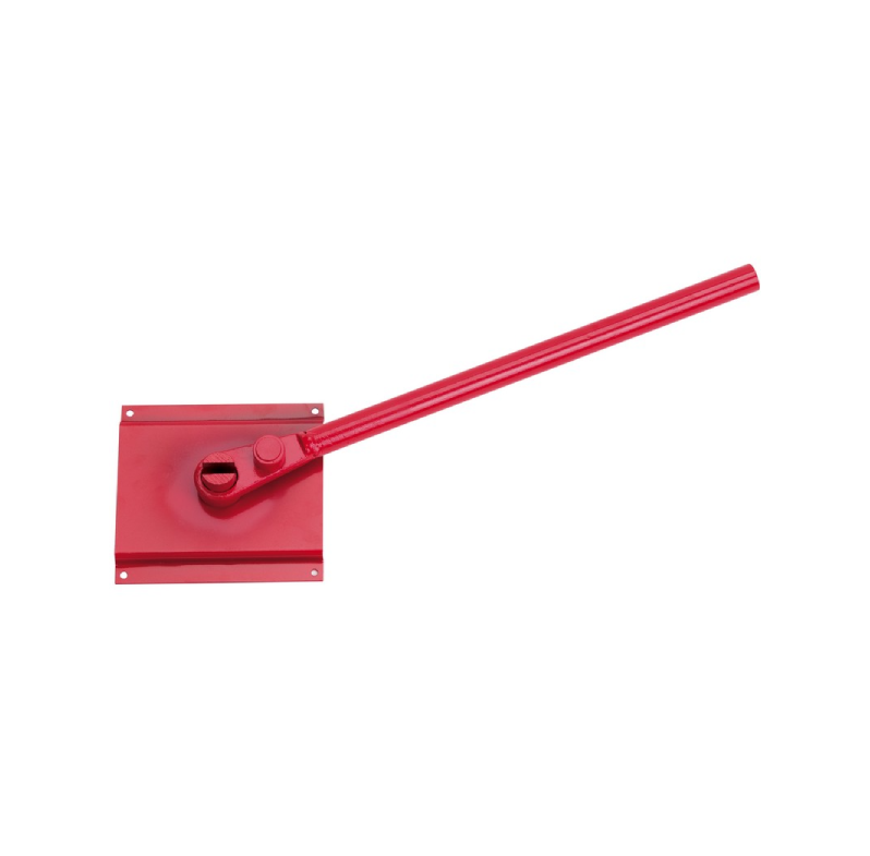 Piastra Piegaferro con Manico Estraibile 21x19 cm – Acciaio Verniciato