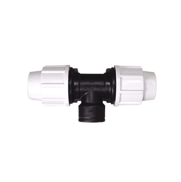 Plasson TI A 90° CON DERIVAZIONE FEMMINA Art. 7140 mis. 32_1_32