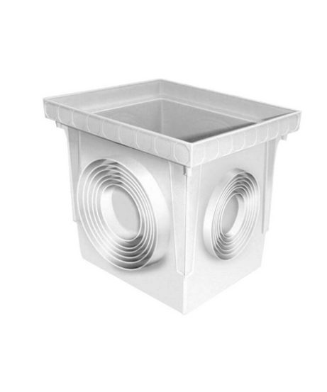 Pozzetto Singolo in Plastica Senza Coperchio cm. 20_20_19,6 h