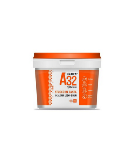 Rasaben STUCCO IN PASTA PER LEGNO E MURI A32 SPECIALE kg. 5