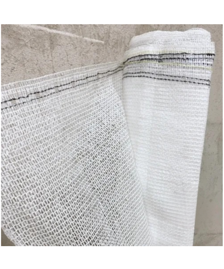 Rete per Ponteggi Confine 25 m – H 180 cm – Bianco Occhielli