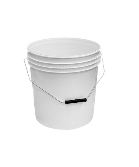 SECCHIO TRONCO CONICO CON MANICO IN FERRO Ø cm. 26,5x32 h lt. 19