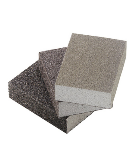 SPUGNETTA ABRASIVA mm. 100x66x26 h grana 100