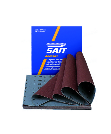 Sait Foglio di Tela Abrasiva S-SAITEX DA-F mm. 230x280 - Grana 120