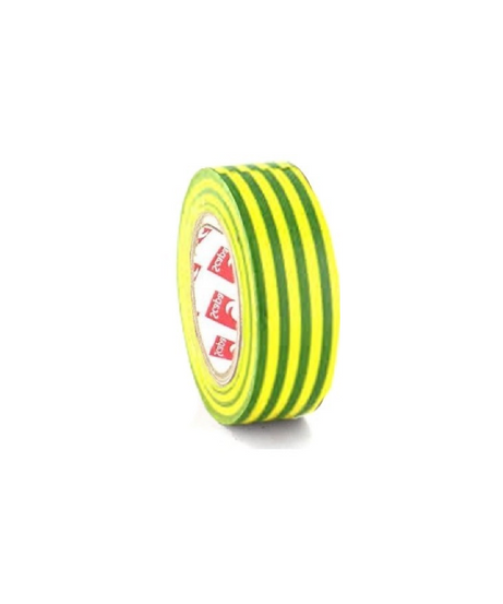 Scapa Nastro Isolante Autoestinguente Giallo/Verde – 15 mm x 10 m